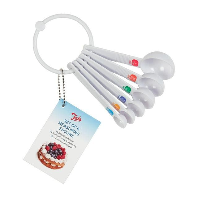 Tala Set of 6 Plastic Measuring Spoons - gallery image 1