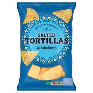 Sainsbury's Tortilla Chips Salted 200g
