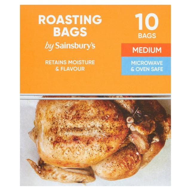 Sainsbury's Medium Roasting Bags x10 - gallery image 1