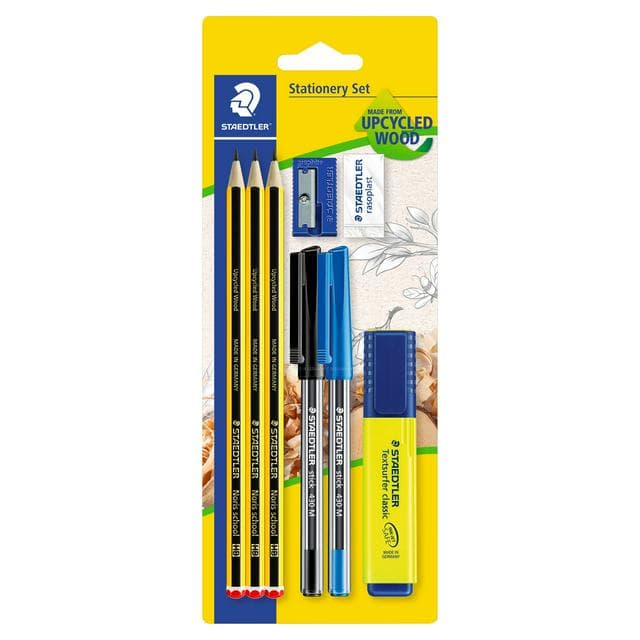 Staedtler Essentials Stationery Set Yellow - gallery image 1