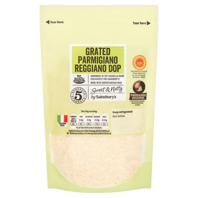 Sainsbury's Grated Parmesan Cheese 120g - gallery image 1