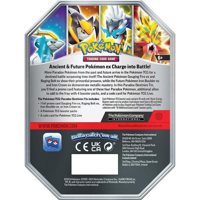 Pokemon Tin Trading Card Game - gallery image 4