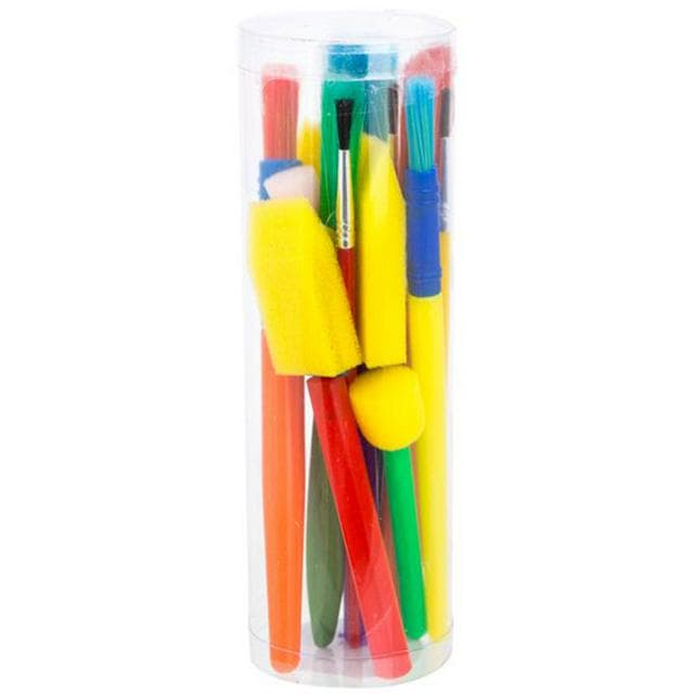 Get Creative Pack of 12 Paintbrushes Assortment - gallery image 1