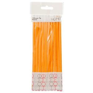 Sainsbury's Home Orange Eraser Tip Pencils 10pk
