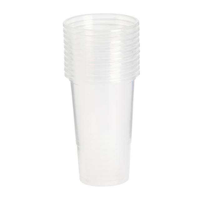 Sainsbury's Home Pack of 10 Clear Tumblers - 500ml - gallery image 1