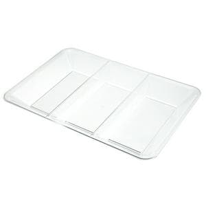 Sainsbury's Home Snack Tray - Clear