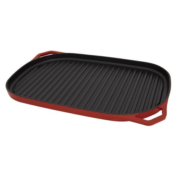 Habitat: Large Cast Iron Grill - Orange - gallery image 1