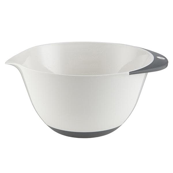 Sainsbury's Home Medium Non Slip Mixing Bowl - White - gallery image 1