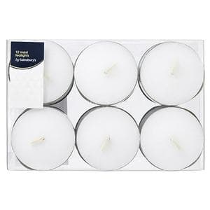 Habitat Pack of 12 Maxi Tealights