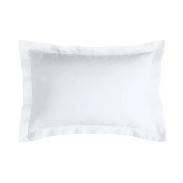 Habitat Cotton Rich 180TC Oxford Pillowcase Pair - White - gallery image 2