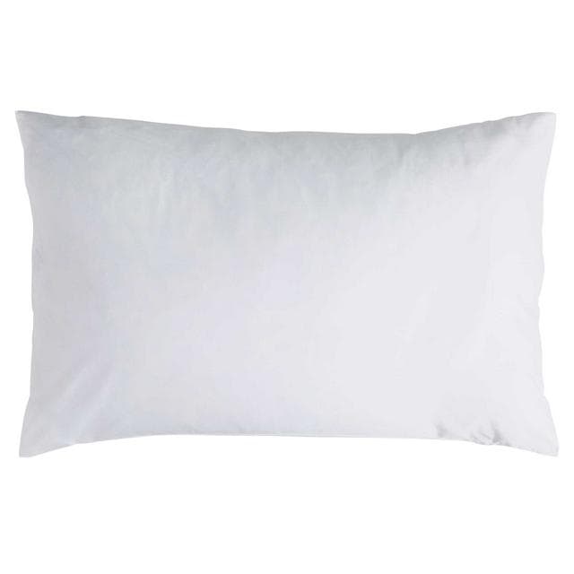 Habitat Egyptian 400TC Cotton Standard Pillowcase Pair - White - gallery image 3
