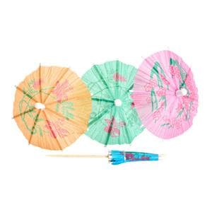 Sainsbury's Home Pack of 20 Cocktail Umbrellas