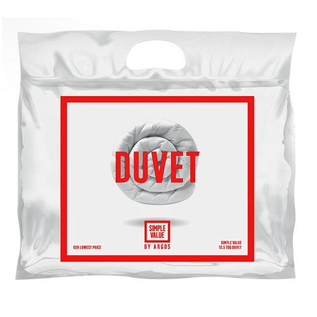 Sainsbury's Home 10.5 Tog Duvet - gallery image 1