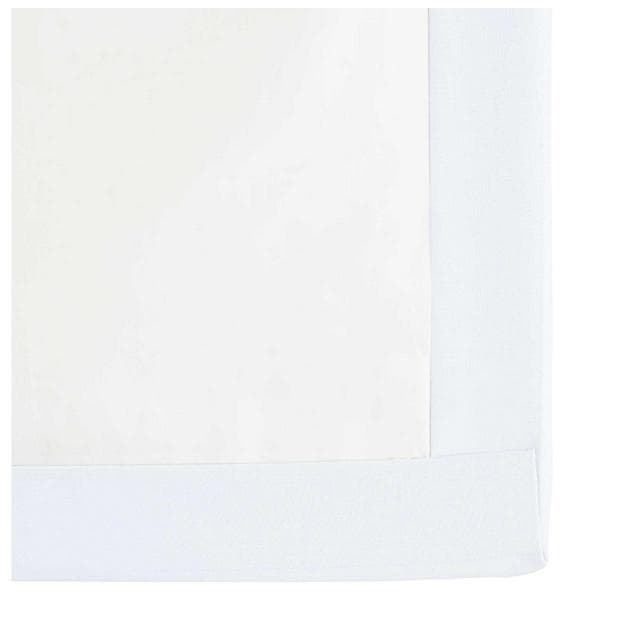 Habitat Cotton Rich 180TC Plain White Flat Sheet - gallery image 2