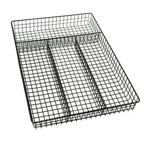 Habitat Black Wire Cutlery Holder
