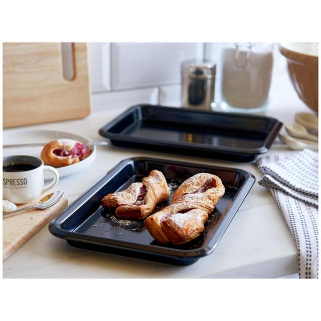 Habitat 2 Piece Small Oven Tray Set - gallery image 2