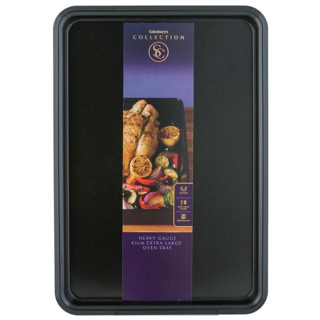 Habitat Extra Large Black Oven Tray - gallery image 1