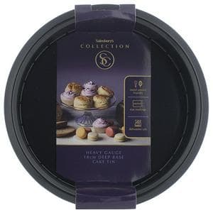 Sainsbury's Home 18cm Black Deep Cake Tin