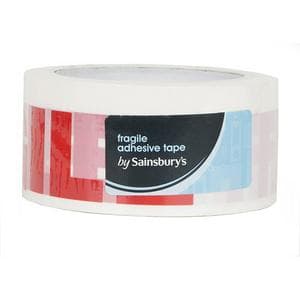 Sainsbury's Home Fragile Adhesive Tape 48mmx66m