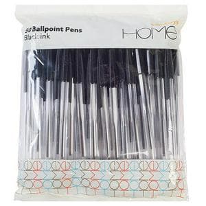 Sainsbury's Home Stick Ballpoint Black 50pk