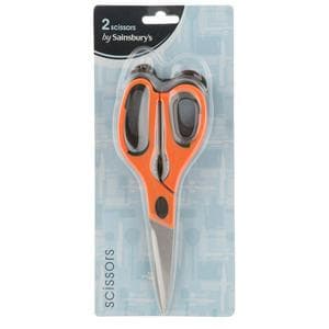 Sainsbury's Home Pack of 2 Scissors