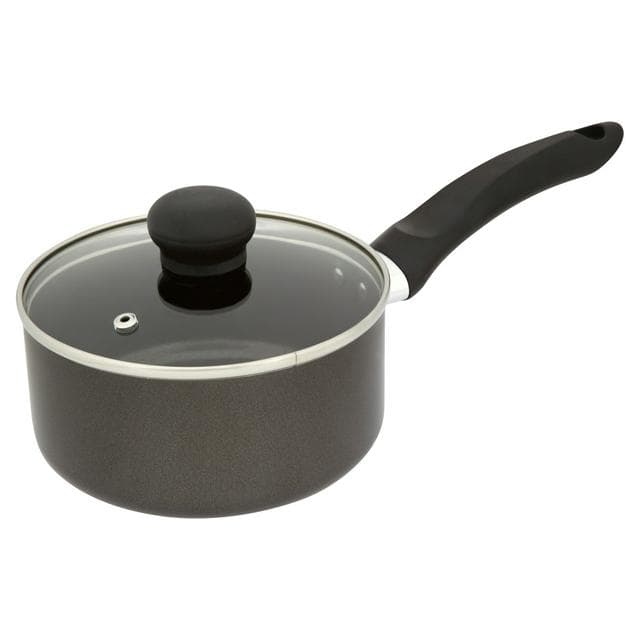 Sainsbury's Home 16cm Aluminium Saucepan - gallery image 1