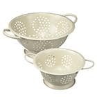 Sainsbury's Home Pack of 2 Colander Cream - gallery image 1