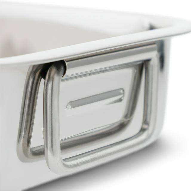Sainsbury's Home 30cm Stainless Steel Roasting Tin - gallery image 3