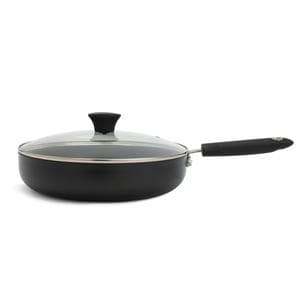 Sainsbury's Home 28cm Non Stick Aluminium Saute Pan with Lid
