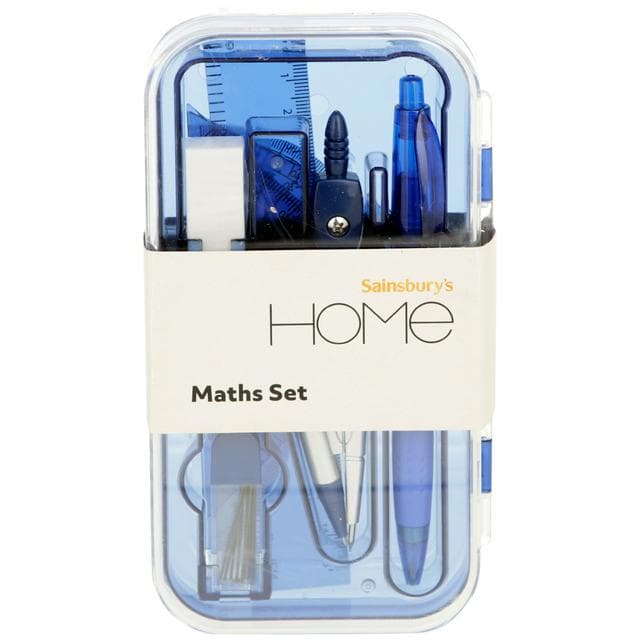 Sainsbury's Home Grey Maths Set - gallery image 1