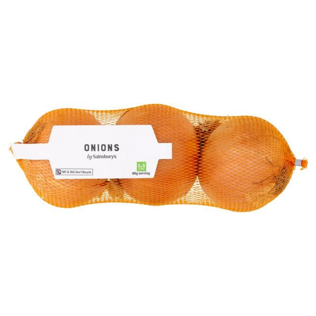 Sainsbury's Brown Onions x3 - gallery image 1