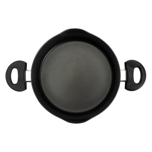 Habitat 24cm Aluminium Stockpot - Black - gallery image 5