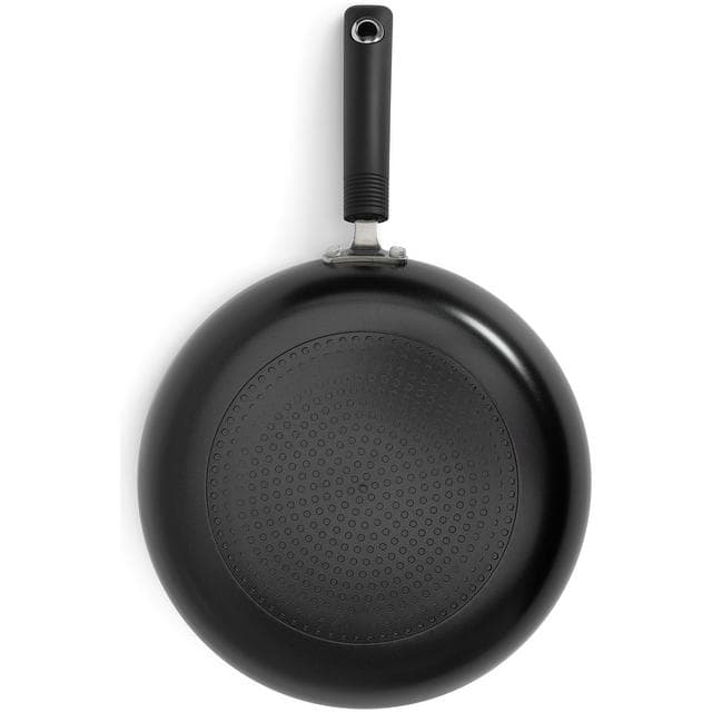 Habitat 30cm Aluminium Frying Pan - Black - gallery image 4