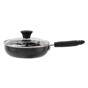 Sainsbury's Home Aluminium Egg Poacher - Black