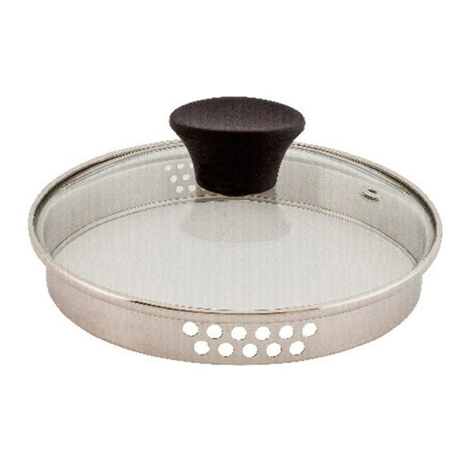 Habitat 16cm Aluminium Saucepan With Lid - Black - gallery image 4