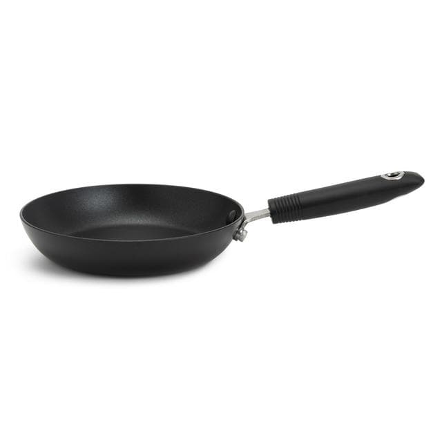 Habitat 20cm Aluminium Frying Pan - Black - gallery image 1
