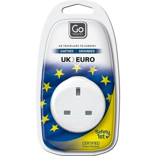 Go Travel UK-EU Adaptor - gallery image 1