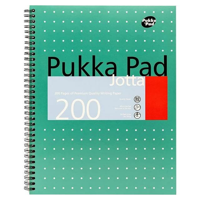 Pukka Pad Metallic Polka Dot Jotter A4 - gallery image 1