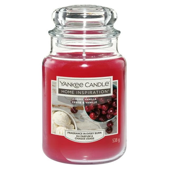 Yankee Home Inspiration Large Jar Candle - Cherry Vanilla - gallery image 1