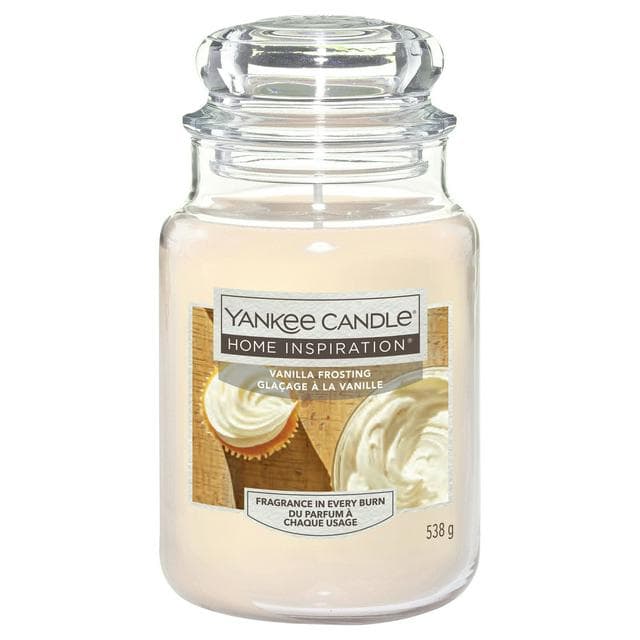 Yankee Home Inspiration Large Jar Candle - Vanilla Frosting - gallery image 1