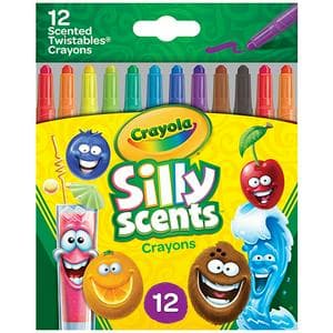 Crayola Pack of 12 Scented Mini Twistable Crayons