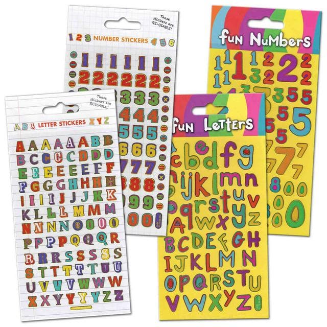 Number/Letters Stickers - gallery image 1