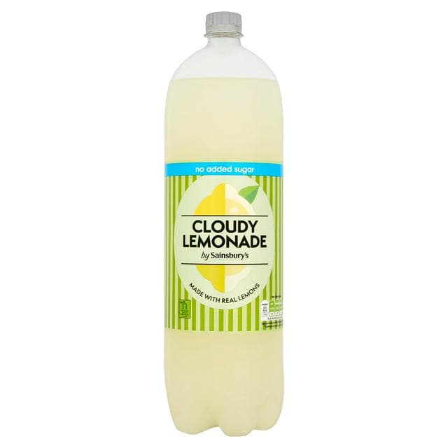 Sainsbury's Cloudy Lemonade No Added Sugar 2L - gallery image 1