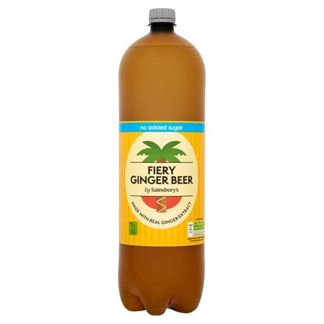 Sainsbury's Diet Ginger Beer, No Added Sugar 2L - gallery image 1