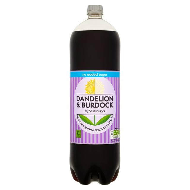 Sainsbury's Diet Dandelion & Burdock, No Added Sugar 2L - gallery image 1