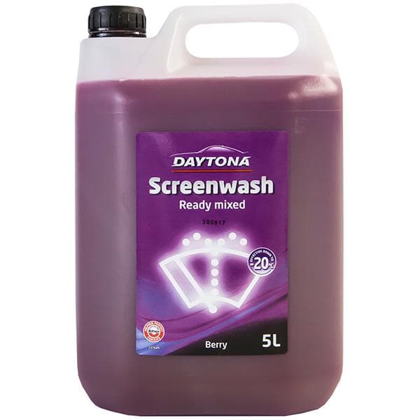 Daytona Screenwash Ready Mixed Berry 5L - 20 Degrees - gallery image 1