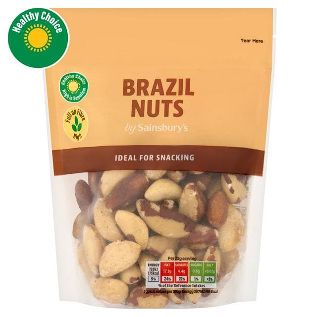 Sainsbury's Brazil Nuts 200g - gallery image 1