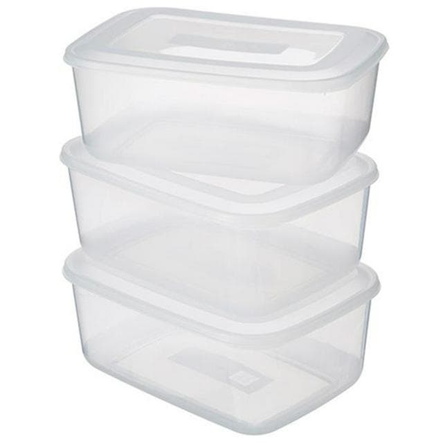 Sainsbury's Home Pack of 3 x 3.9L Storage Box - gallery image 1