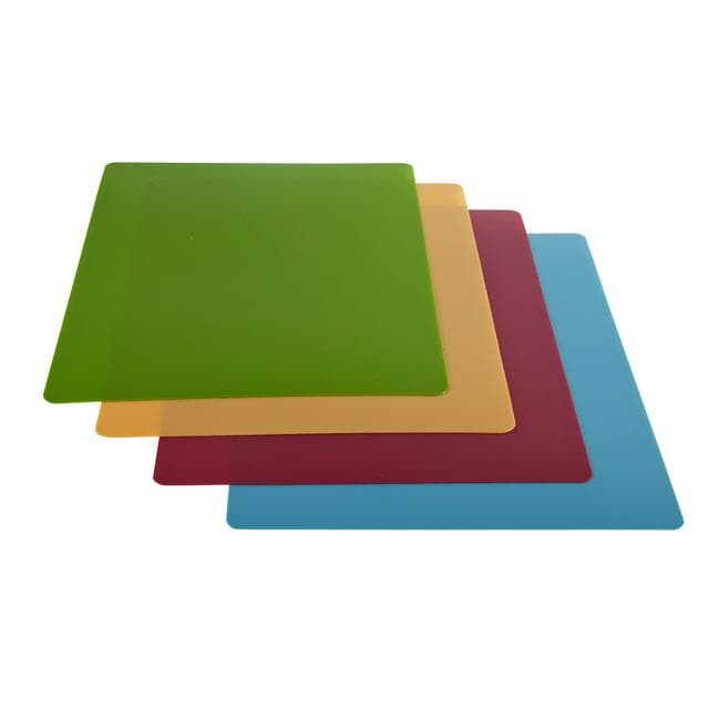 Sainsbury's Home Flexible Chopping Mats - Pack of 4 - gallery image 1
