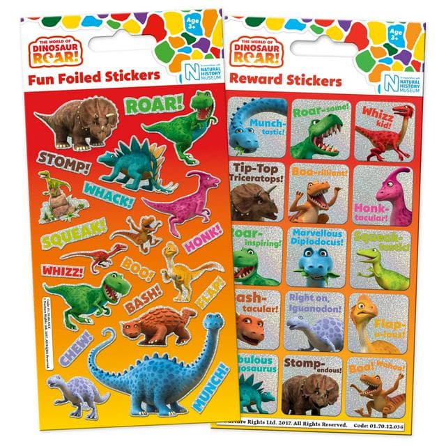 Paper Projects Dinosaur Roar Stickers - gallery image 1